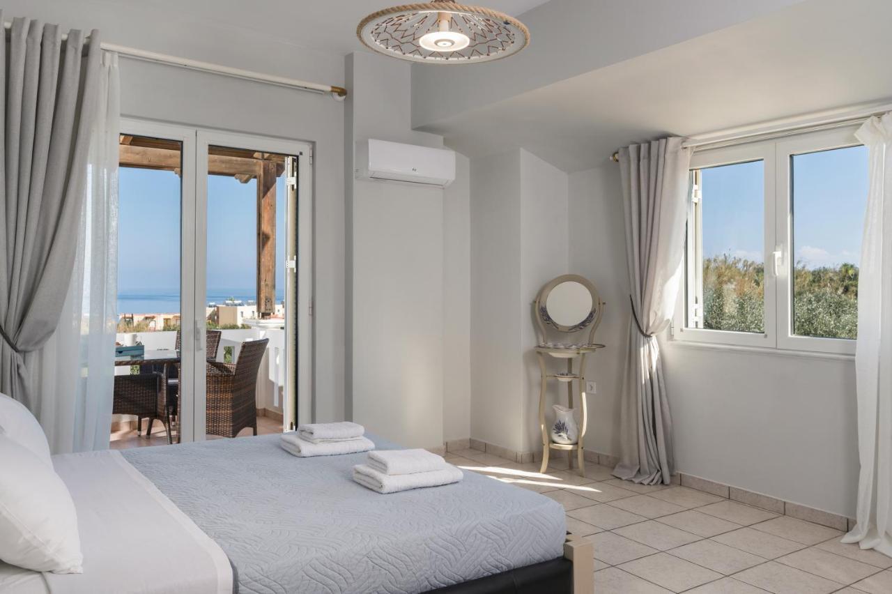 Casa De Philippe With Unique Seaview 2' From Beach Agia  エクステリア 写真