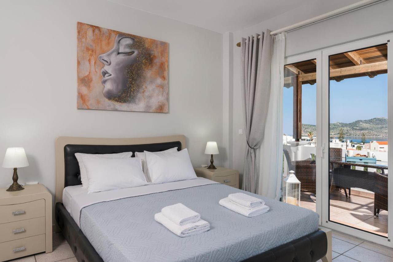 Casa De Philippe With Unique Seaview 2' From Beach Agia  エクステリア 写真
